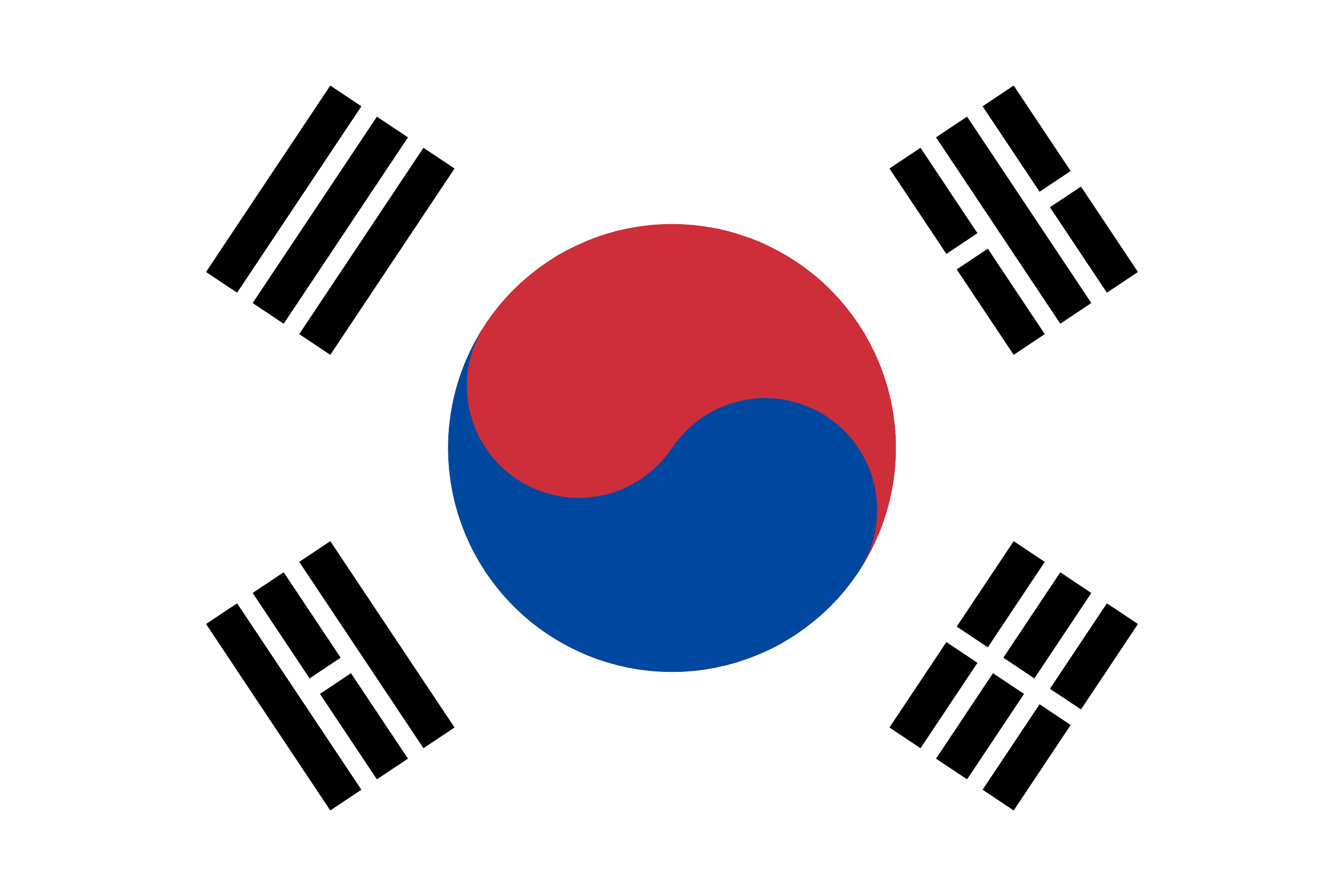 Drapeau Corée du Sud
