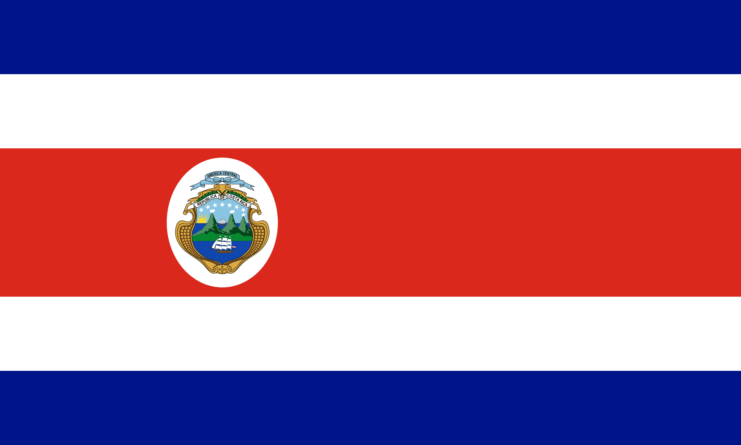 Drapeau Costa Rica
